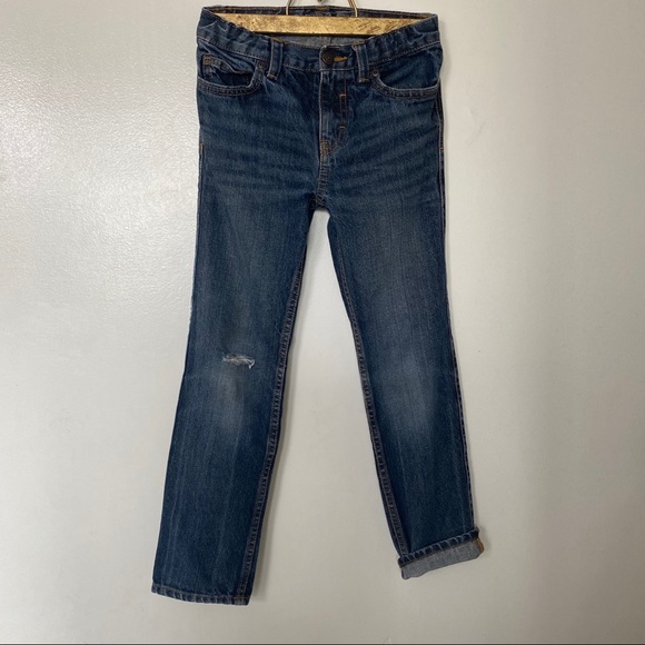 Tucker+Tate distressed straight skinny jeans boys7 - Picture 2 of 7